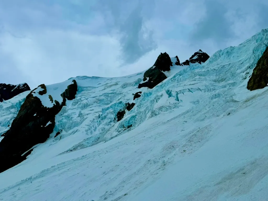 From The Good Rain - Blue Glacier and Mount Olympus