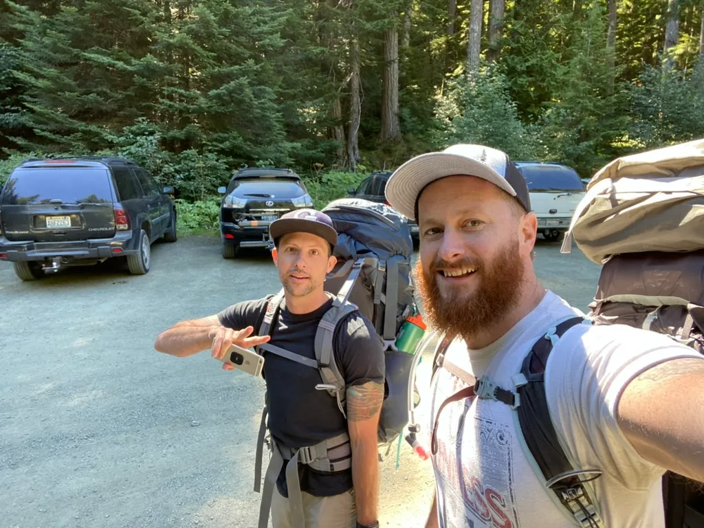 Beginning out approach through the forest